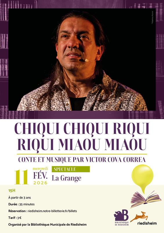 Spectacle : Chiqui Chiqui Riqui Riqui Miaou Miaou