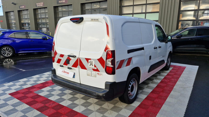 Peugeot Partner Fourgon Long 950 Kg Bluehdi 130 Ss Eat8 Asphalt