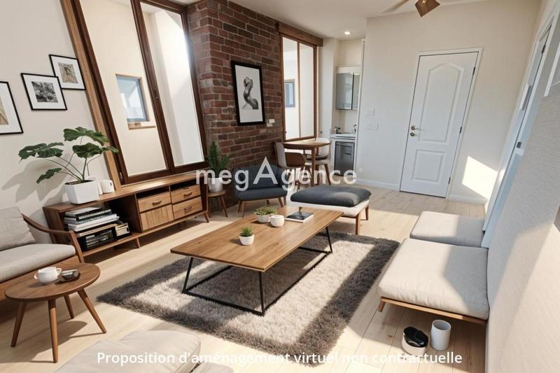 Appartement - 17 m² - 1 pièce