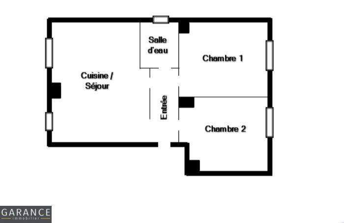 Appartement - 48 m² - 3 pièces