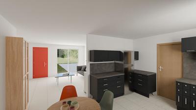 Maison - 90 m² - 4 pièces