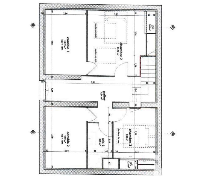 Maison de ville - 118 m² - 4 pièces
