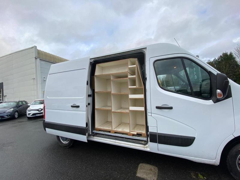 Renault Master Confort 2.3dci 135 L2h2 3t5 16650ht Clim/Bluetooth/Regulateur/Rangement Bois