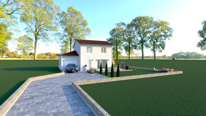 Maison - 98 m² - 5 pièces