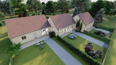 Terrain constructible - 1 464 m²