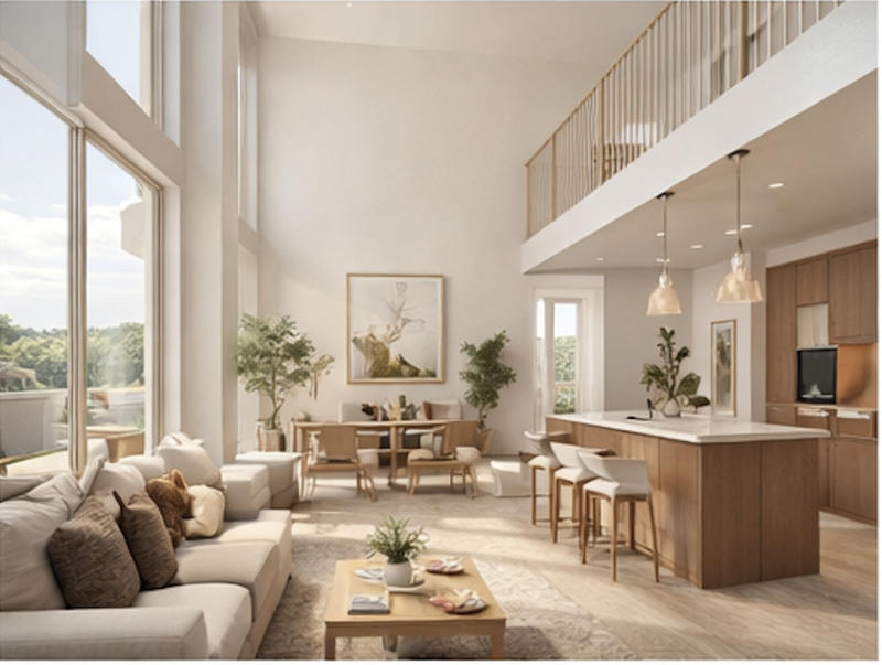 Appartement - 90 m² - 5 pièces