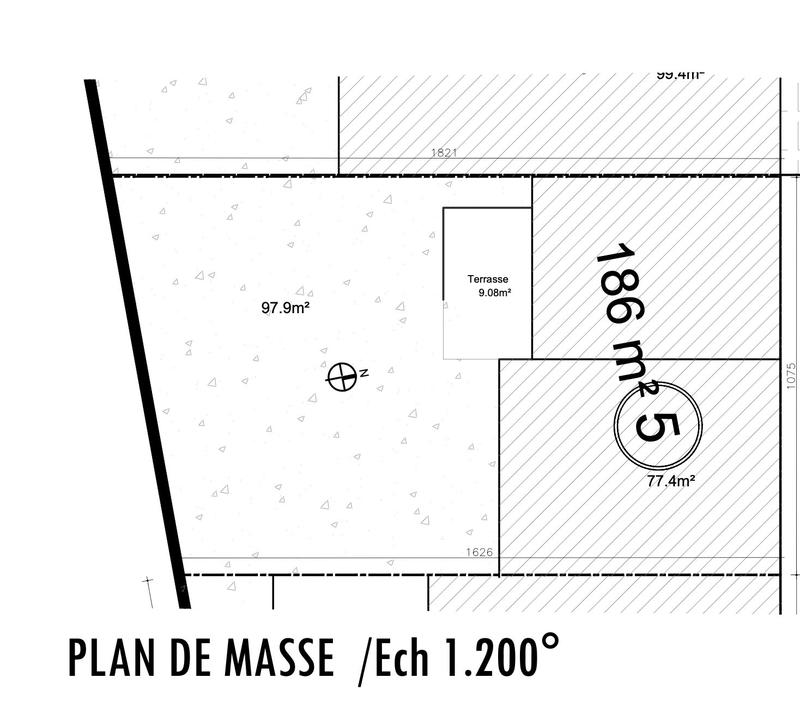 Maison contemporaine - 86 m² - 4 pièces