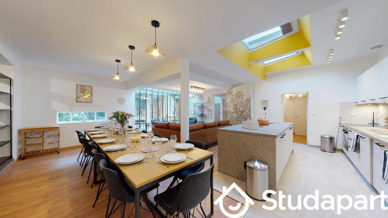 Chambre - 15 m² - 1 pièce