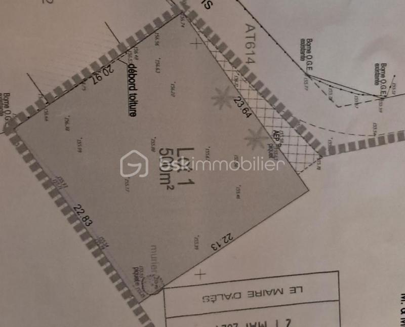 Terrain - 500 m²