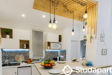 Chambre - 9 m² - 1 pièce