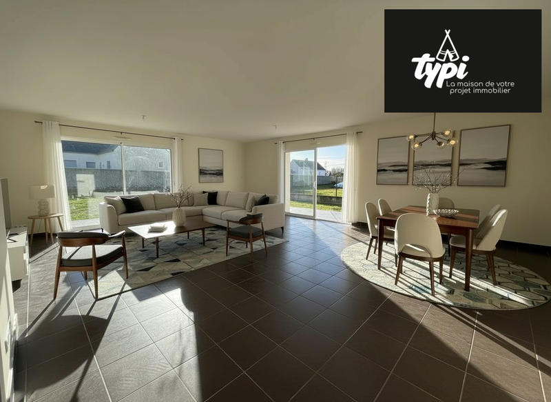 Maison contemporaine - 102 m² - 5 pièces