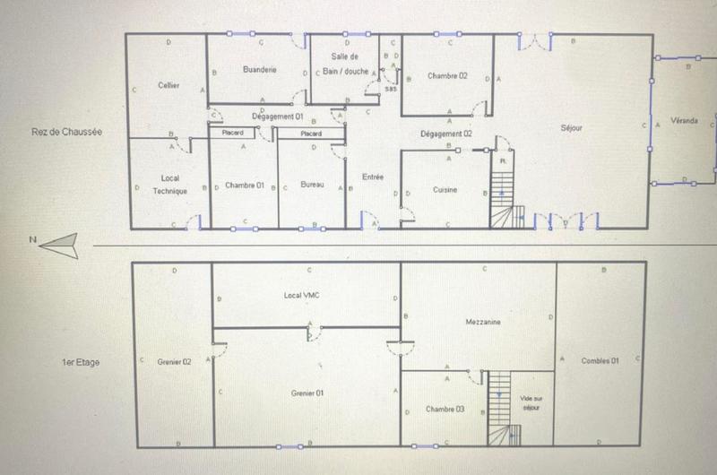 Maison - 210 m² - 6 pièces