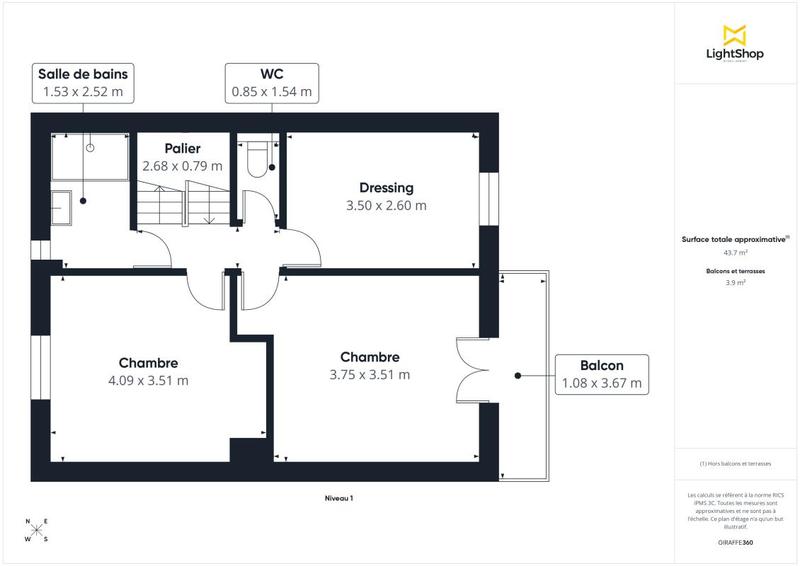 Maison - 100 m² - 6 pièces