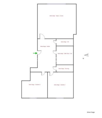 Appartement - 48 m² - 3 pièces