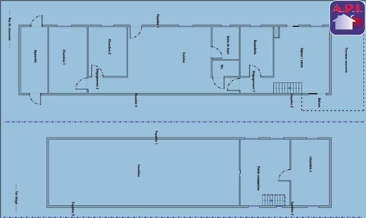 Maison - 110 m² - 5 pièces