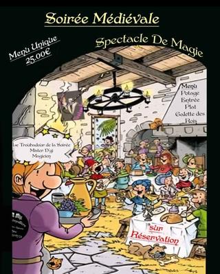 Soirée médiévale à la Crémaillère