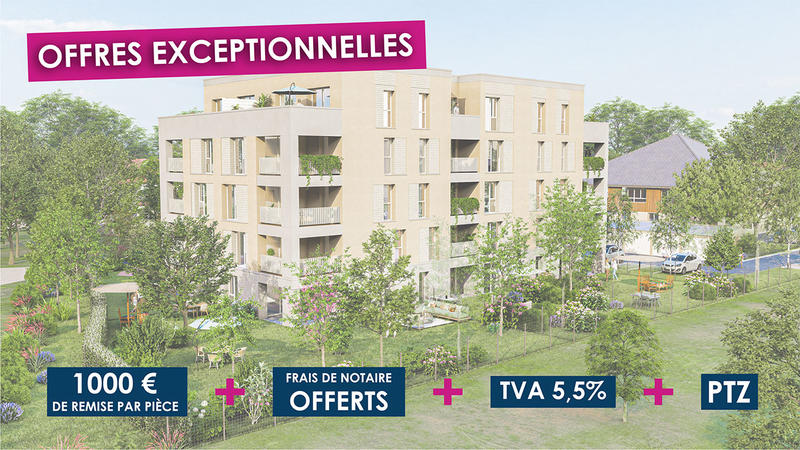 Appartement - 52 à 118 m² - 2 à 5 pièces