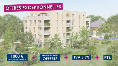 Appartement - 52 à 118 m² - 2 à 5 pièces