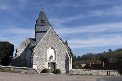 Lumière et musique sur l'église Saint-Denis de Lyons-la-Forêt