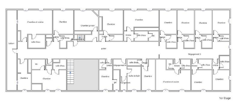 Fonds de commerce - 850 m²