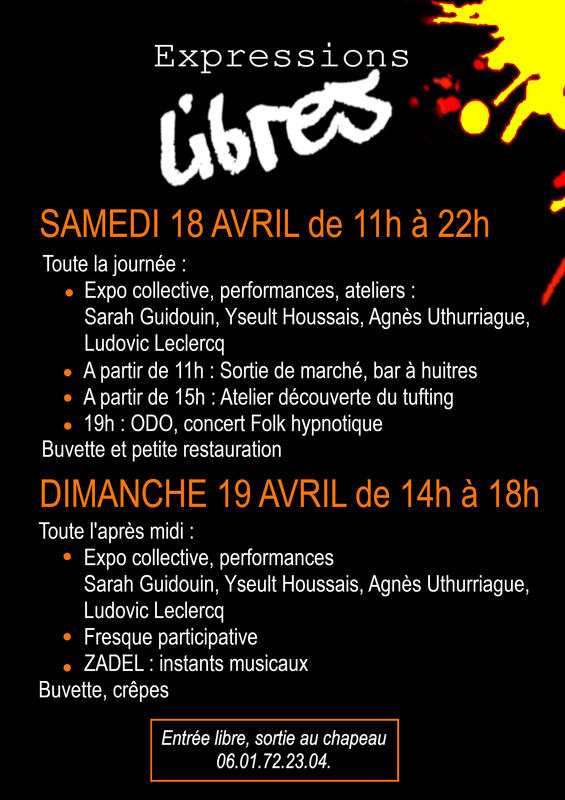 Festival "Expressions Libres" au Clap !