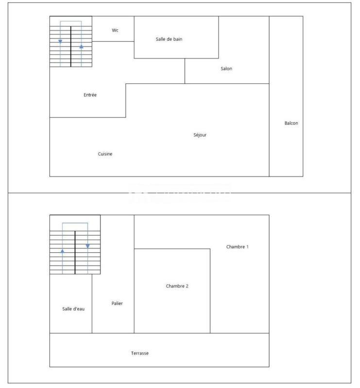 Duplex - 89 m² - 3 pièces