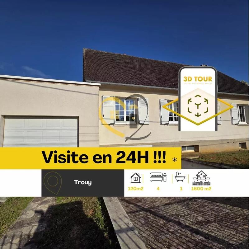 Maison - 120 m² - 5 pièces