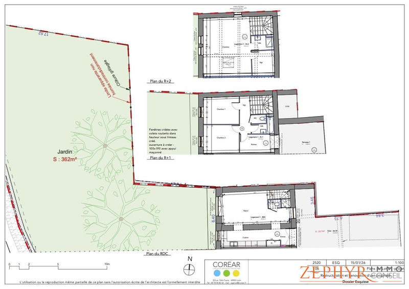 Maison ancienne - 116 m² - 4 pièces