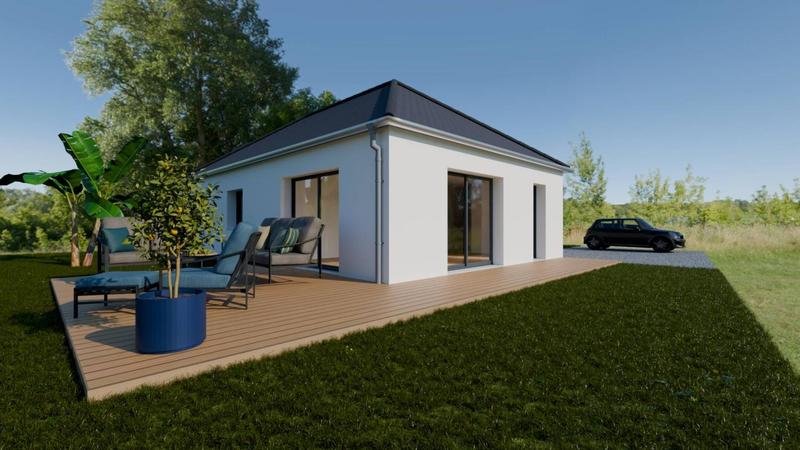 Maison - 86 m² - 5 pièces