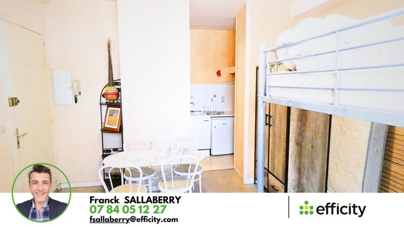 Appartement - 21 m² - 2 pièces