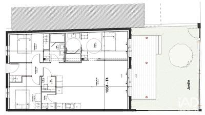 Appartement - 89 m² - 4 pièces