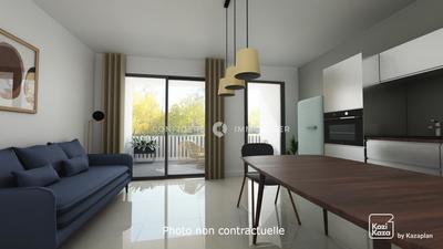 Appartement - 40 m² - 2 pièces