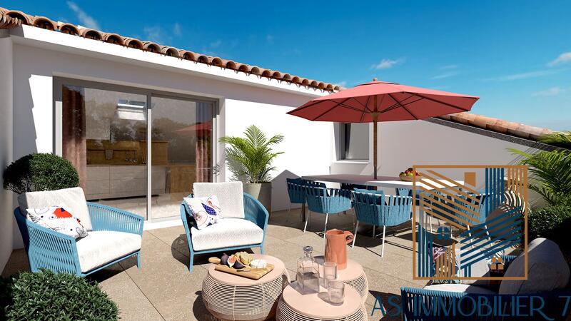 Appartement - 44 m² - 2 pièces