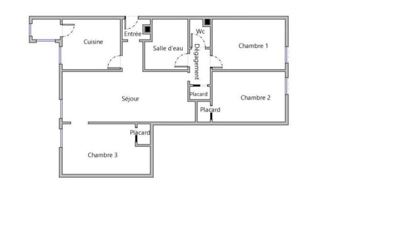 Appartement - 68 m² - 4 pièces