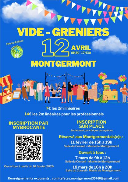 25ème vide-greniers - Montgermont