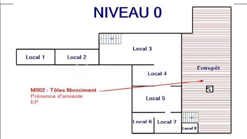 Local d'activité / Entrepôt - 1 600 m² - 20 pièces