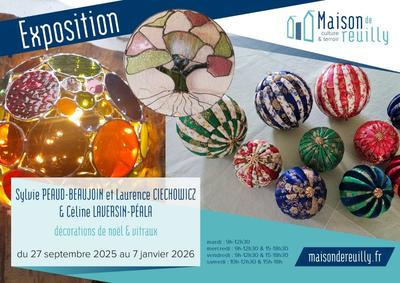 Exposition de Sylvie Peaud-Beaujoin et Laurence Ciechowicz et Céline Laversin-Péala