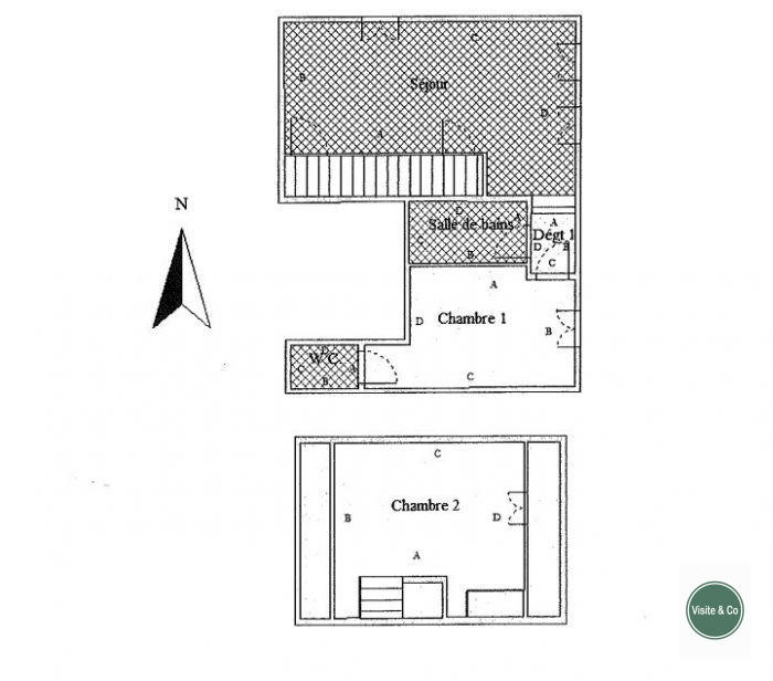 Appartement - 42 m² - 3 pièces