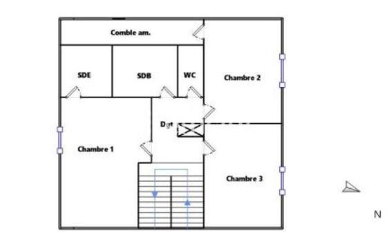 Maison - 100 m² - 4 pièces