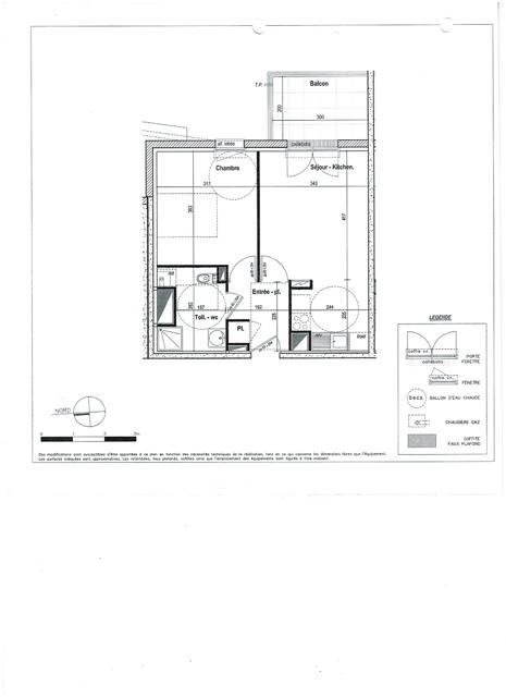 Appartement - 40 m² - 2 pièces