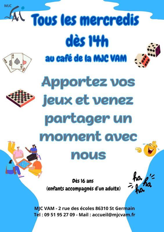 Mecredi jeux de société