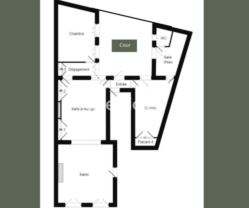 Appartement - 68 m² - 3 pièces