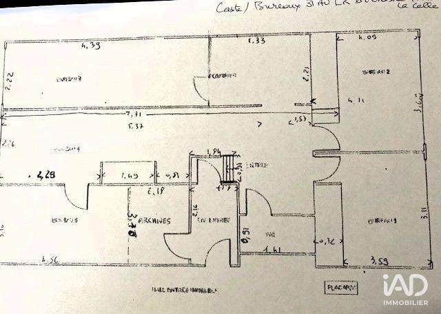Bureau - 80 m² - 4 pièces