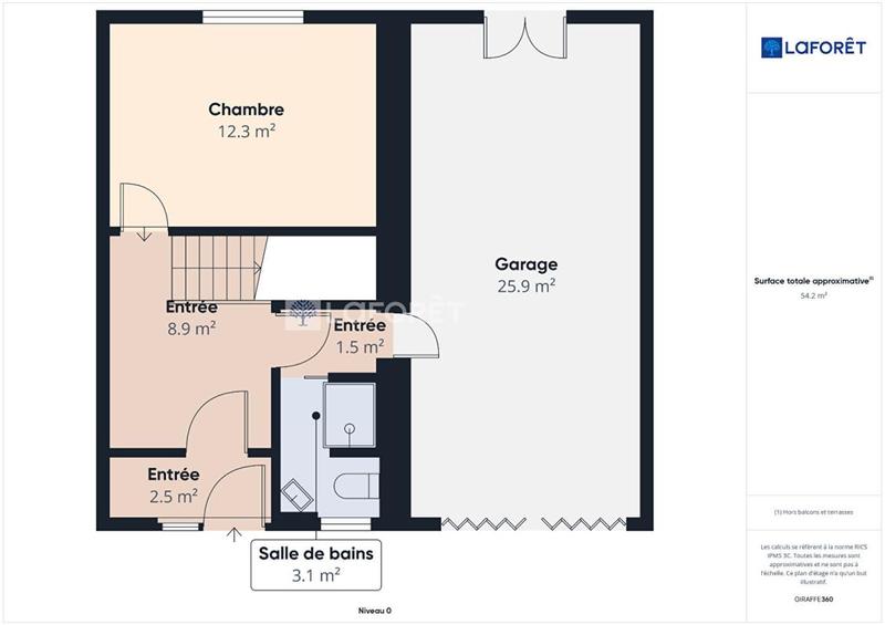Maison - 80 m² - 4 pièces
