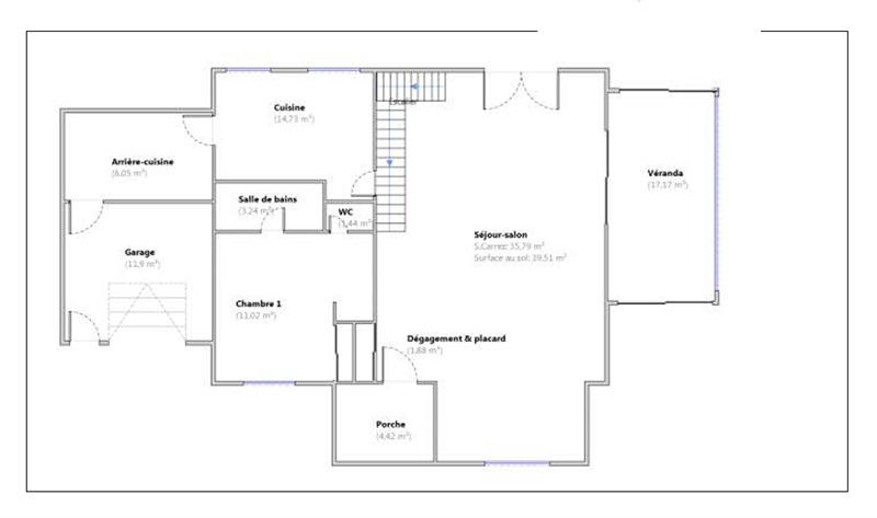 Maison - 134 m² - 5 pièces