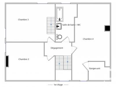 Maison - 119 m² - 6 pièces