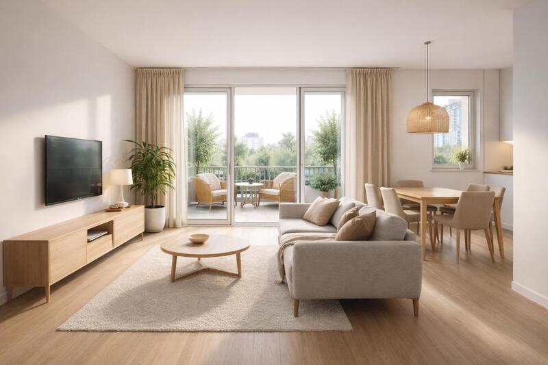 Appartement - 57 m² - 3 pièces