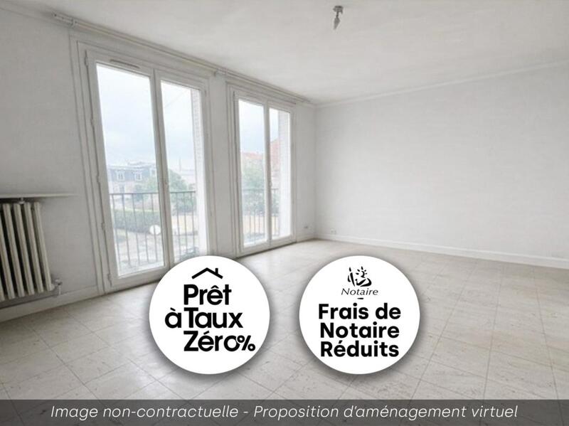 Appartement - 64 m² - 3 pièces