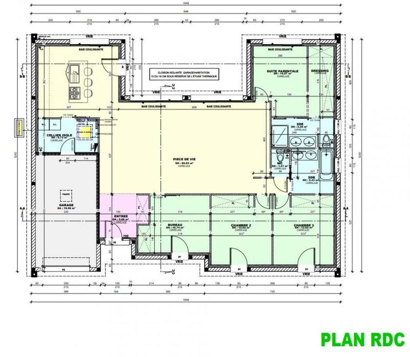 Maison - 134 m² - 6 pièces