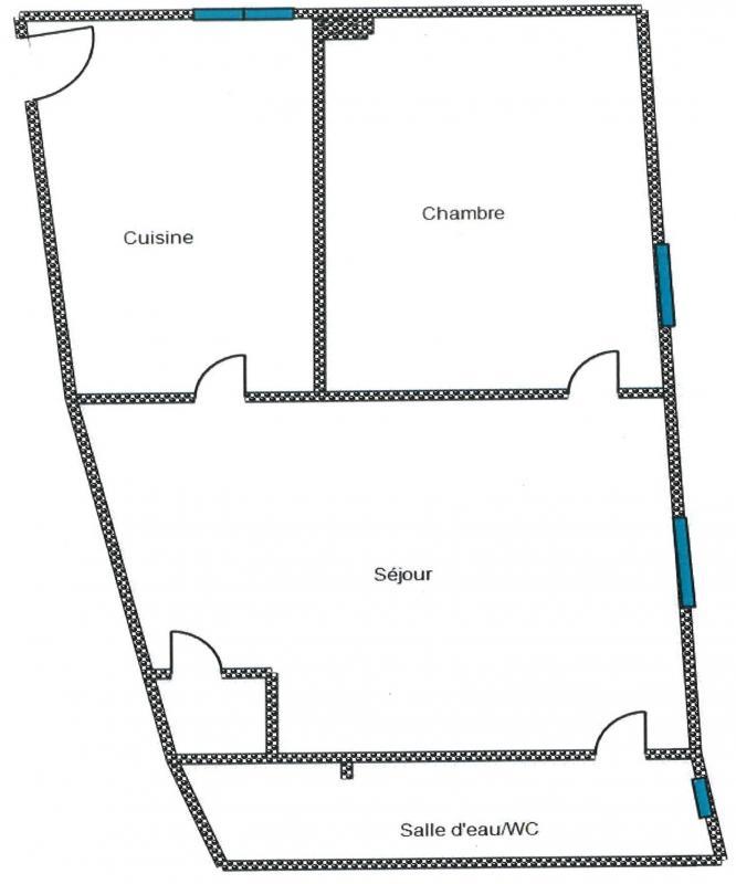 Appartement - 42 m² - 2 pièces